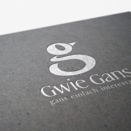 Logo Buchstabe G Gans Tier Logo kaufen | LogoAtelier.eu