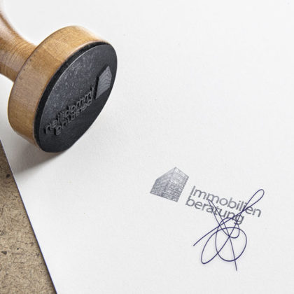 Logo Immobilien Haus Wohnung | EXKLUSIVES Logo kaufen | LogoAtelier.eu