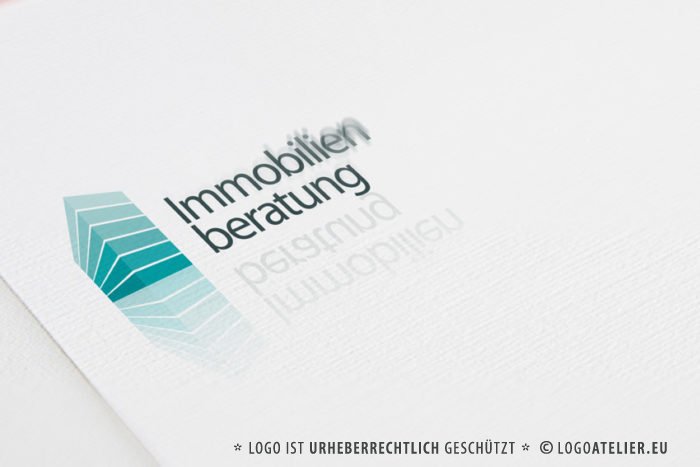 Logo Immobilien Haus Wohnung | EXKLUSIVES Logo kaufen | LogoAtelier.eu