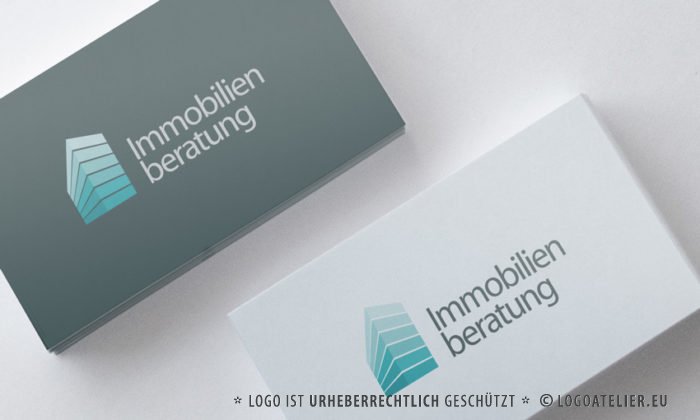 Logo Immobilien Haus Wohnung | EXKLUSIVES Logo kaufen | LogoAtelier.eu