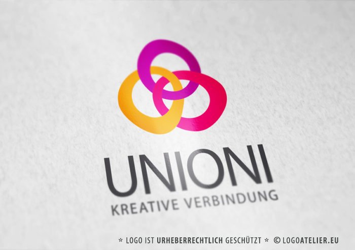 Logo Kreative Verbindungen | Kreatives Logo kaufen | LogoAtelier.eu