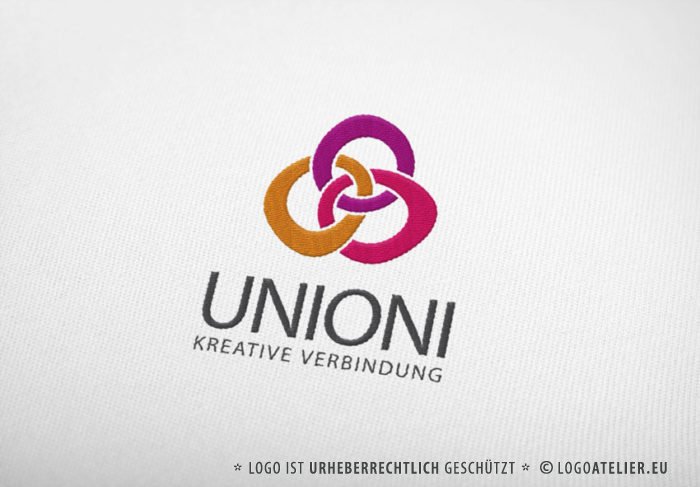 Logo Kreative Verbindungen | Kreatives Logo kaufen | LogoAtelier.eu