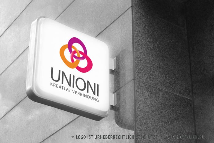 Logo Kreative Verbindungen | Kreatives Logo kaufen | LogoAtelier.eu
