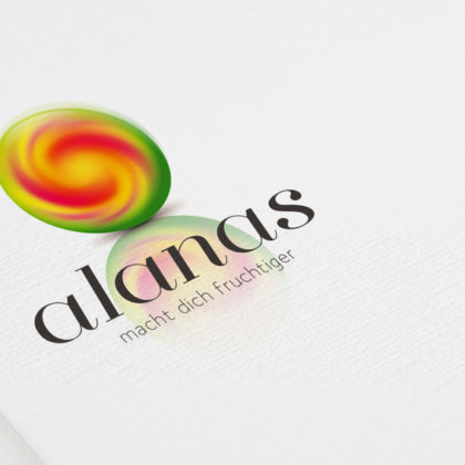 Logo Wirbel Fruchtig Bunt | Kreatives Logo kaufen | LogoAtelier.eu