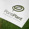 Buchstabe P Logo | Doppel P Logo | Pflanzen Schwungvoll Modern | Cooles Logo kaufen | LogoShop | LogoAtelier.eu