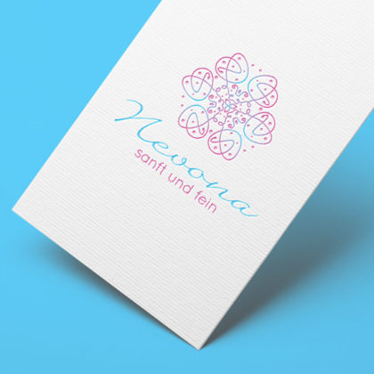 Logo Sanft Fein Leicht Esoterik Wellness | EXKLUSIVES Logo kaufen | LogoAtelier.eu