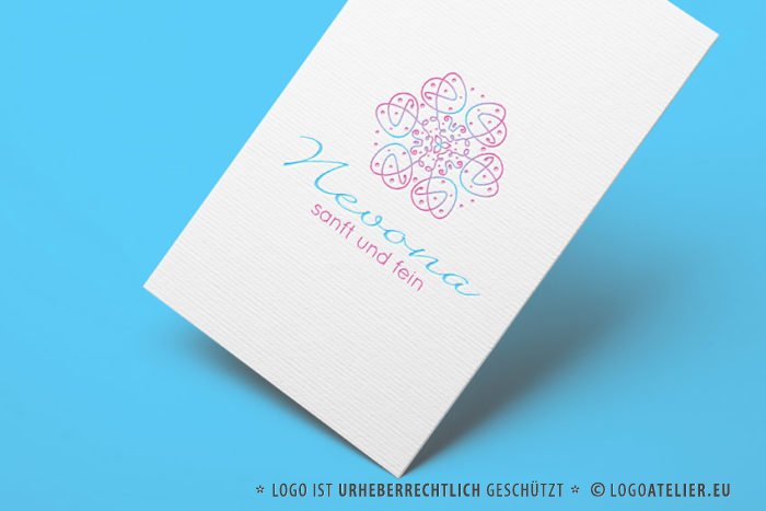 Logo Sanft Fein Leicht Esoterik Wellness | EXKLUSIVES Logo kaufen | LogoAtelier.eu