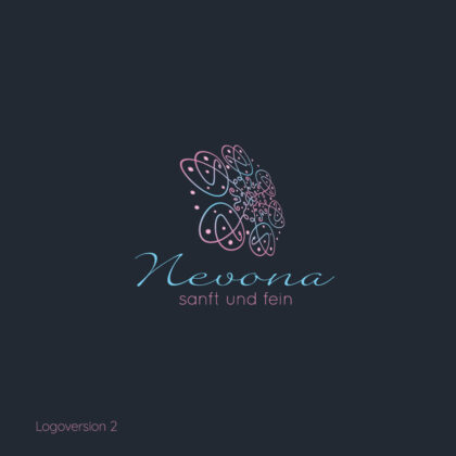 Logo Sanft Fein Leicht Esoterik Wellness Welle Kuven EXKLUSIVES Logo kaufen LogoShop LogoAtelier.eu