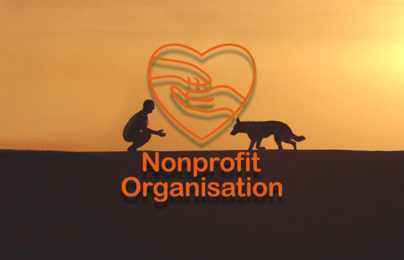 Exklusives Logo Tierschutz Nonprofit Organisation