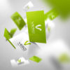 Logo V | Buchstaben Logo | 3D Logo V | Cooles Logo kaufen | Logoatelier.eu
