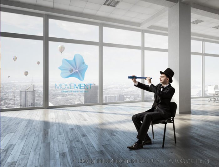 Wellen Logos | Bewegung Kurven | Kreatives Logo kaufen | LogoAtelier.eu