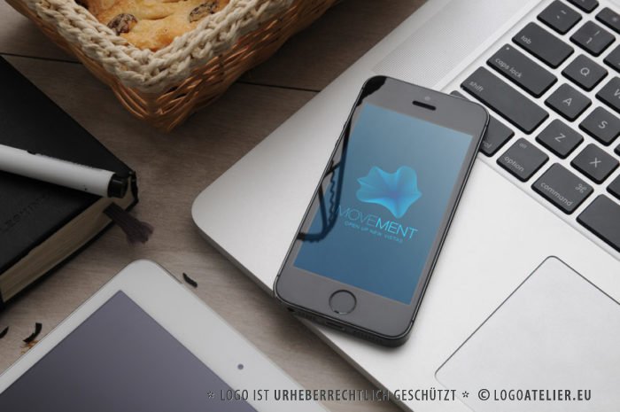 Wellen Logos | Bewegung Kurven | Kreatives Logo kaufen | LogoAtelier.eu