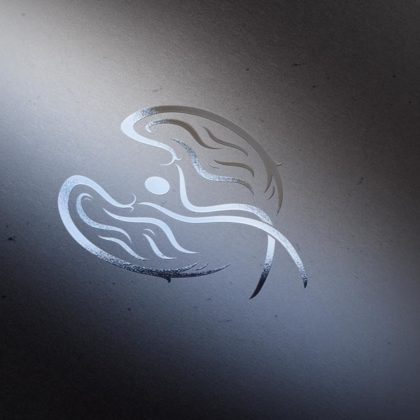 Engel Logo Schutz Esoterik Religion Fertiges Logo kaufen Logoshop LogoAtelier.eu