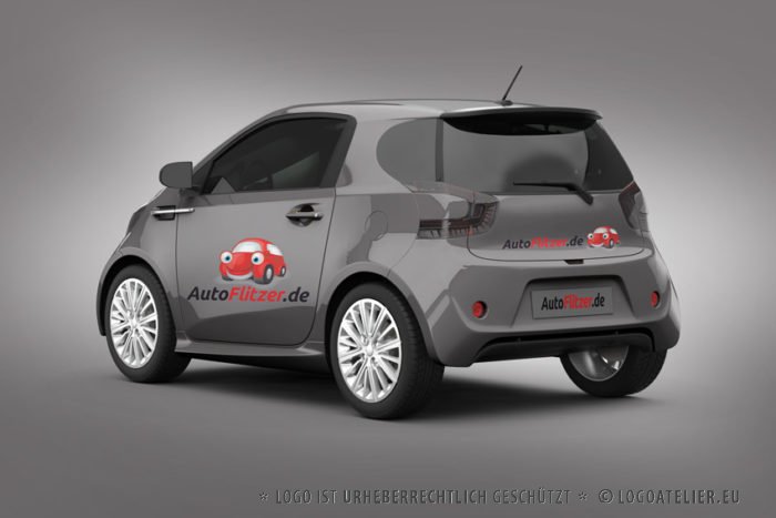 Logo Auto Vermietung Werkstatt | Comic Logo kaufen | LogoAtelier.eu