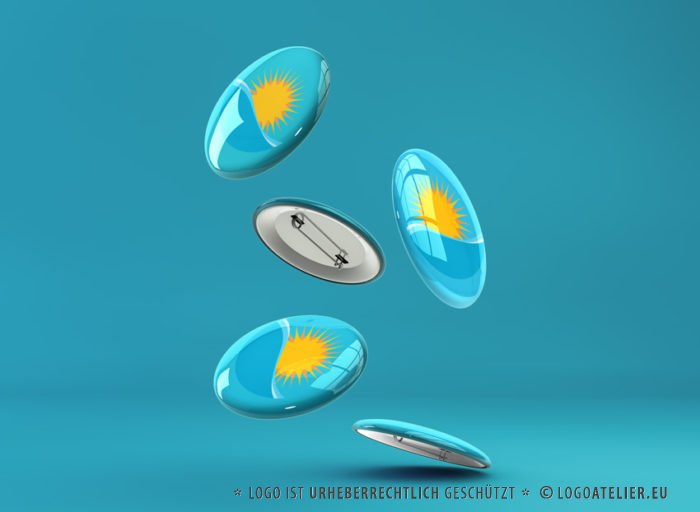 Logo Urlaub Sonne Wasser Cooles Logo kaufen LogoShop LogoAtelier.eu