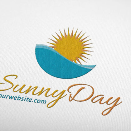 Logo Urlaub Sonne Wasser Cooles Logo kaufen LogoShop LogoAtelier.eu