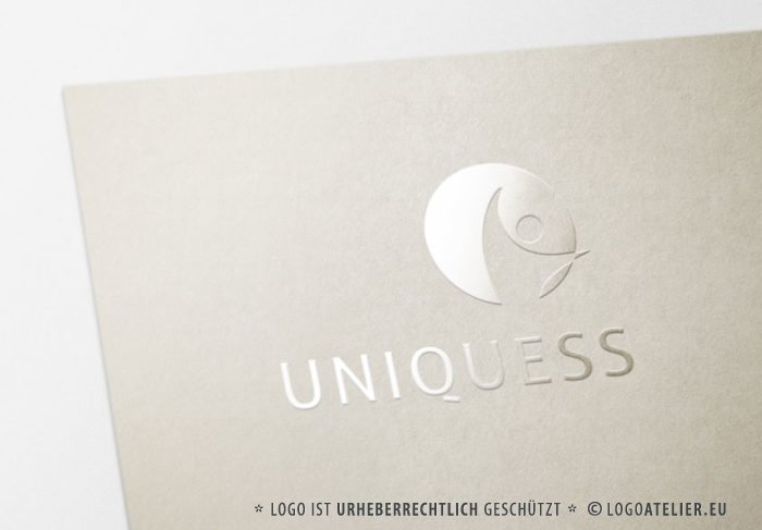 Simples Menschen Logo Freude Erfolg Fertiges Logo kaufen LogoShop LogoAtelier.eu