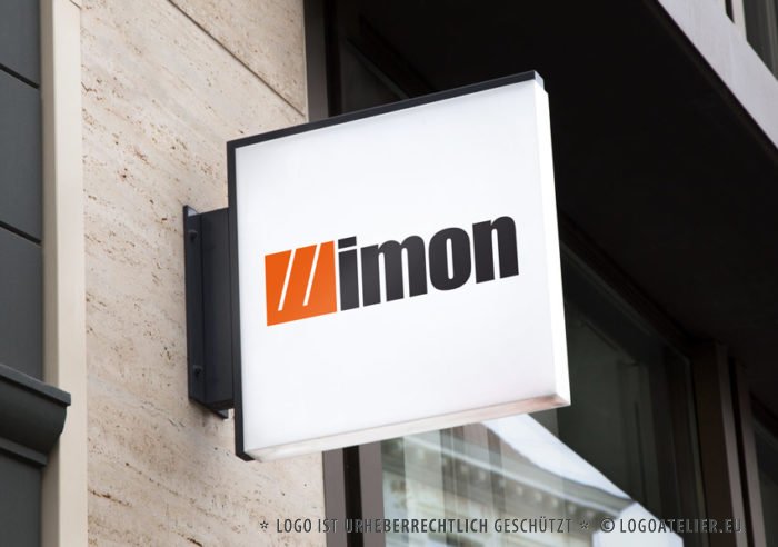 Buchstaben Logo W Baufirma Stark Fett | Firmenlogo kaufen | LogoShop LogoAtelier.eu