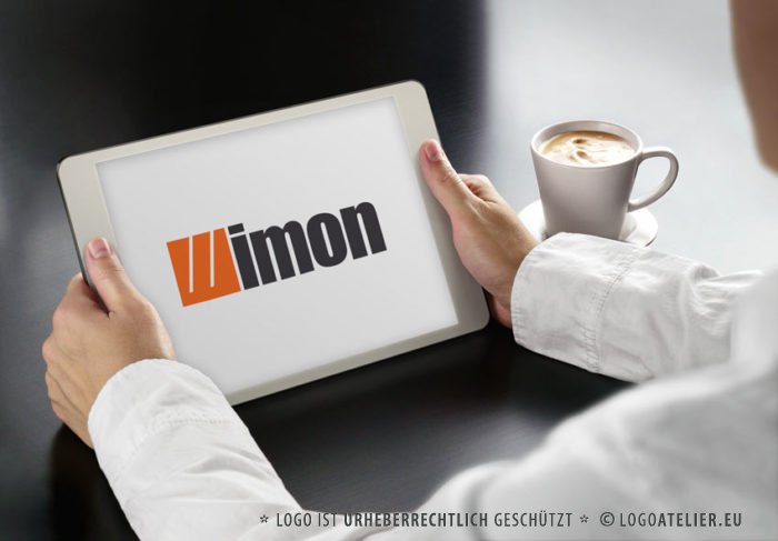 Buchstaben Logo W Baufirma Stark Fett | Firmenlogo kaufen | LogoShop LogoAtelier.eu