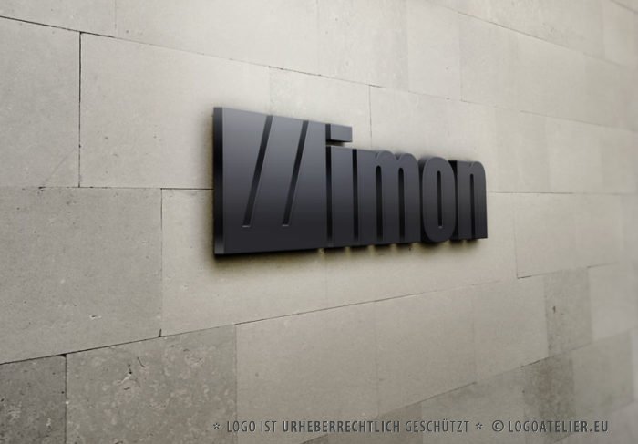 Buchstaben Logo W Baufirma Stark Fett | Firmenlogo kaufen | LogoShop LogoAtelier.eu