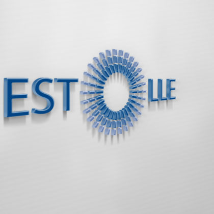 Logo Buchstabe O Sonne Zentriert Konzentrisch Fertiges Logo kaufen LogoAtelier.eu