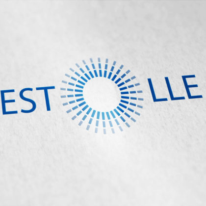 Logo Buchstabe O Sonne Zentriert Konzentrisch Fertiges Logo kaufen LogoAtelier.eu