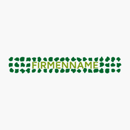 Logo Steine Zaun Mauer Natur Material Fertiges Logo kaufen LogoAtelier.eu