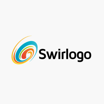 Logo Wirbel Strudel Bunt Frisch Bewegung Cooles Logo kaufen LogoAtelier.eu