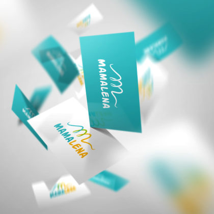 Logo Kinder Bunt Buchstabe M Buntes Logo kaufen Logoshop LogoAtelier.eu