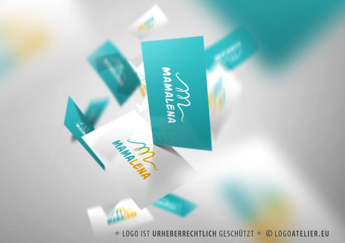 Logo Kinder Bunt Buchstabe M Buntes Logo kaufen Logoshop LogoAtelier.eu