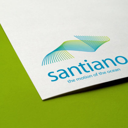 Logo Kurve Welle Bergauf Wasser Frisches Logo kaufen LogoAtelier.eu LogoShop