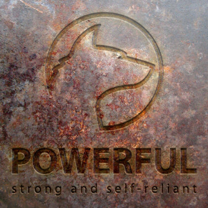 Logo Wolf Stark Selbstbewusst Nach vorne schaun Fuchs Industrie Kraftvoll Wissend Weisheit Fertiges Logo kaufen Logoshop Logoatelier.de