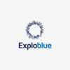 Logo Blaue Explosion Stern Kraft Cooles Logo kaufen LogoShop LogoAtelier.eu