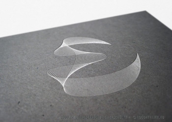 Logo Buchstabe E Linien Modernes Logo kaufen LogoAtelier Logoshop