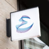 Logo Buchstabe E Linien Modernes Logo kaufen LogoAtelier Logoshop