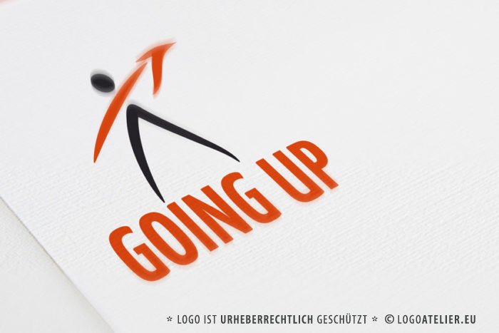 Logo Nach Oben Kommen Empor Kommen Sich Erheben Logo kaufen Logoatelier.eu