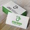 Logo Buchstabe J Pflanzen Herzen Garten Natur fertiges Logo kaufen LogoAtelier.eu