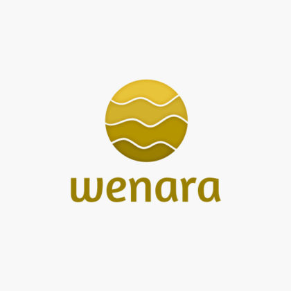 Logo Felder Welle Entspannung Bauernhof Simples Logo kaufen LogoShop LogoAtelier.eu