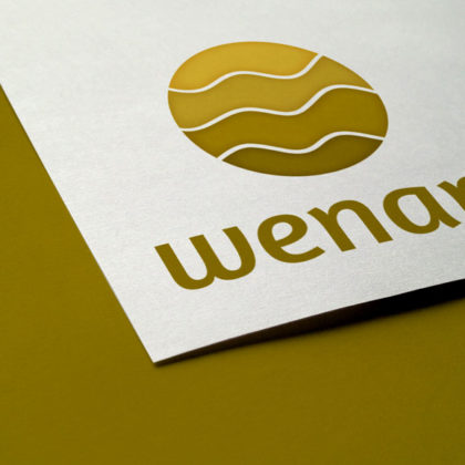 Logo Felder Welle Entspannung Bauernhof Simples Logo kaufen LogoShop LogoAtelier.eu