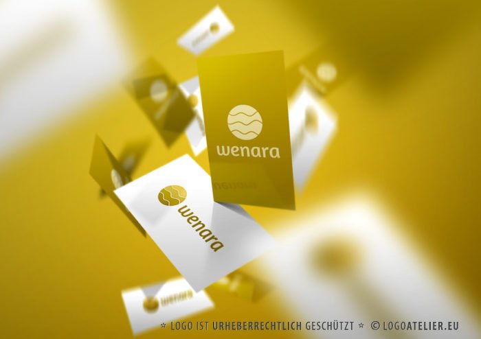 Logo Felder Welle Entspannung Bauernhof Simples Logo kaufen LogoShop LogoAtelier.eu