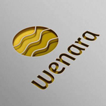 Logo Felder Welle Entspannung Bauernhof Simples Logo kaufen LogoShop LogoAtelier.eu
