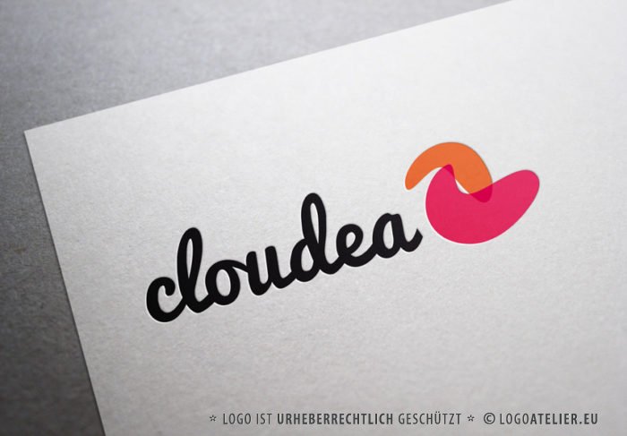 Logo Form Wolke Fruchtig Frisches Logo kaufen LogoShop LogoAtelier.eu
