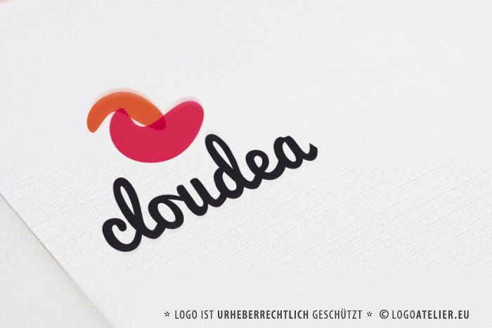 Logo Form Wolke Fruchtig Frisches Logo kaufen LogoShop LogoAtelier.eu