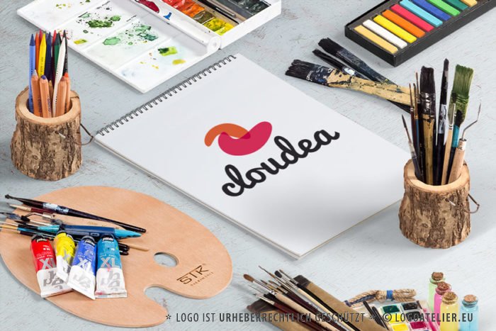 Logo Form Wolke Fruchtig Frisches Logo kaufen LogoShop LogoAtelier.eu