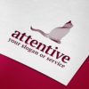 Logo Katze Aufmerksam Achtsam Linien Elegantes Logo kaufen LogoShop LogoAtelier.eu