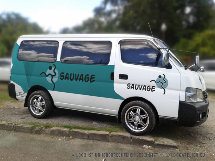 Logo Wildes Leben Abenteuer Reisen Adventure Fertiges Logo kaufen LogoShop LogoAtelier.eu