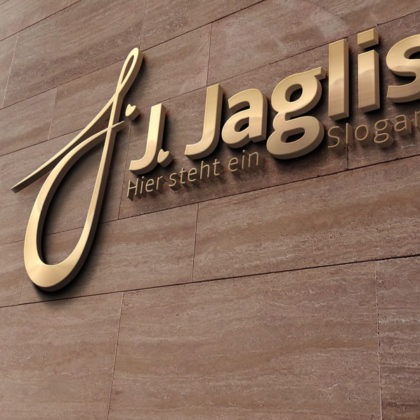 Logo Buchstabe J Herzen Gezeichnet Schwungvoll Dynamisch fertiges Logo kaufen LogoAtelier