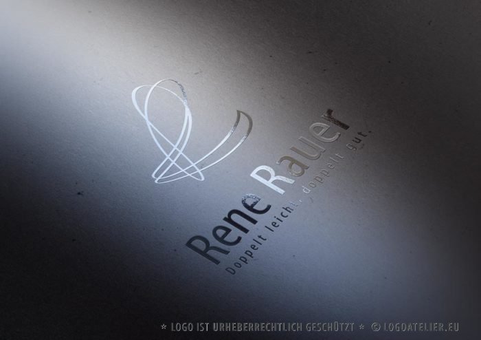 Logo Buchstabe R Doppelt Leicht Verschlungen Simple Fertiges Logo kaufen Logoshop Logoatelier