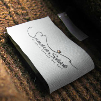 Logo Buchstabe S Herz Naehen Naehmaschine Naehnadel Nadel elegantes Logo-kaufen LogoShop LogoAtelier