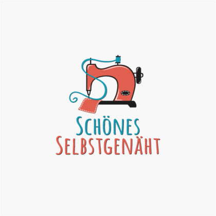 Logo Nähen Nähmaschine Handgemacht Selbstgemacht Handarbeit Fertiges Logo kaufen LogoShop LogoAtelier